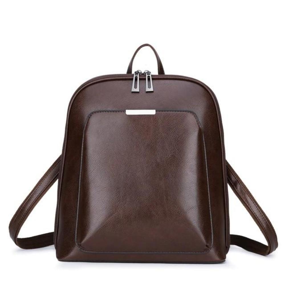 Stella | Sac à dos classique à double zip au design minimaliste