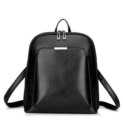 Stella | Sac à dos classique à double zip au design minimaliste