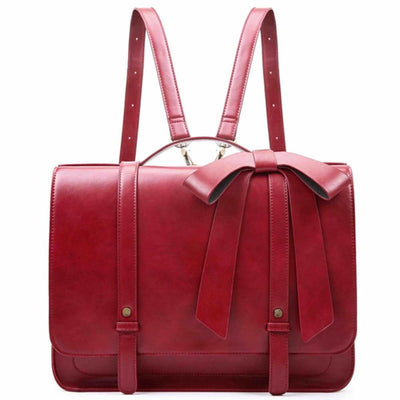 Vintage Sac Kissé en Bleu Rose