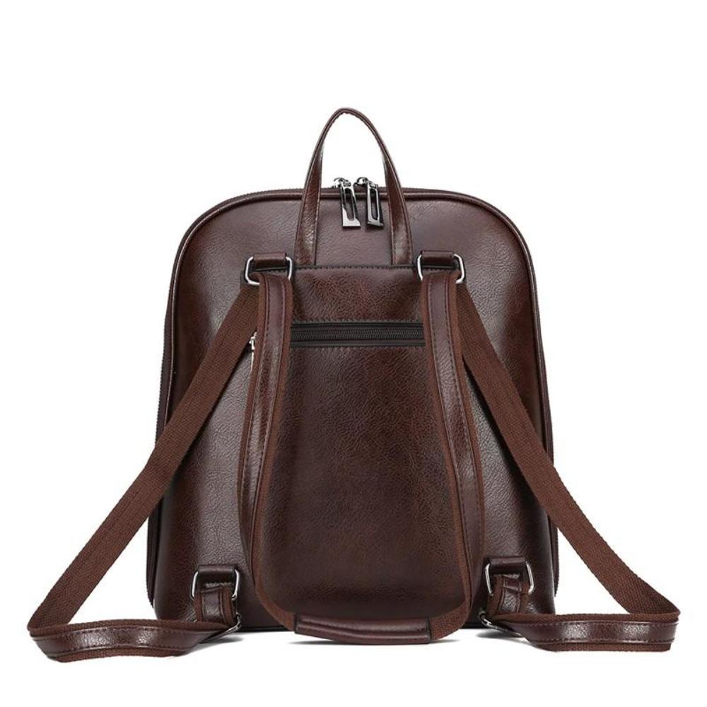Stella | Sac à dos classique à double zip au design minimaliste