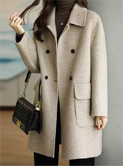 Marjolaine - Manteau d'hiver pour femmes en laine