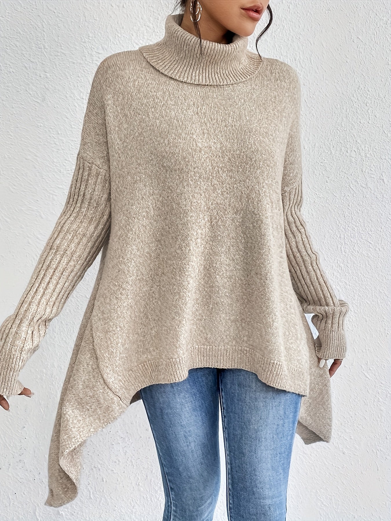 Louna – Pull Col Roulé Ample