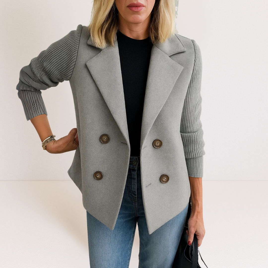 Émilie – Veste Maille Structurée