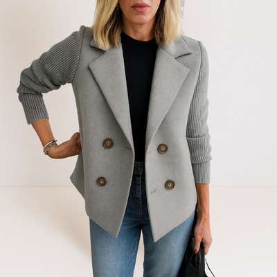 Émilie – Veste Maille Structurée