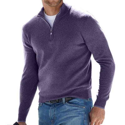 Vida - Sweat à col zippé quart