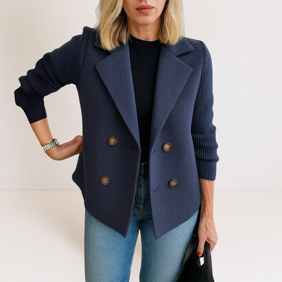 Émilie – Veste Maille Structurée