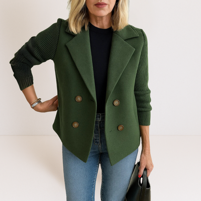 Émilie – Veste Maille Structurée