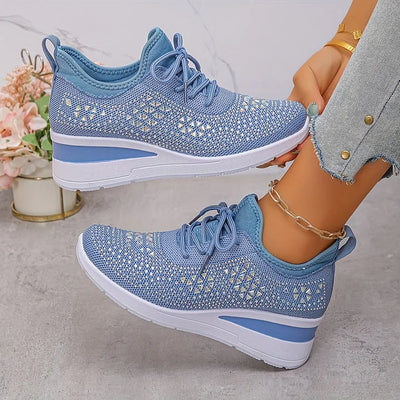 Delphine | Baskets orthopédiques avec strass scintillants