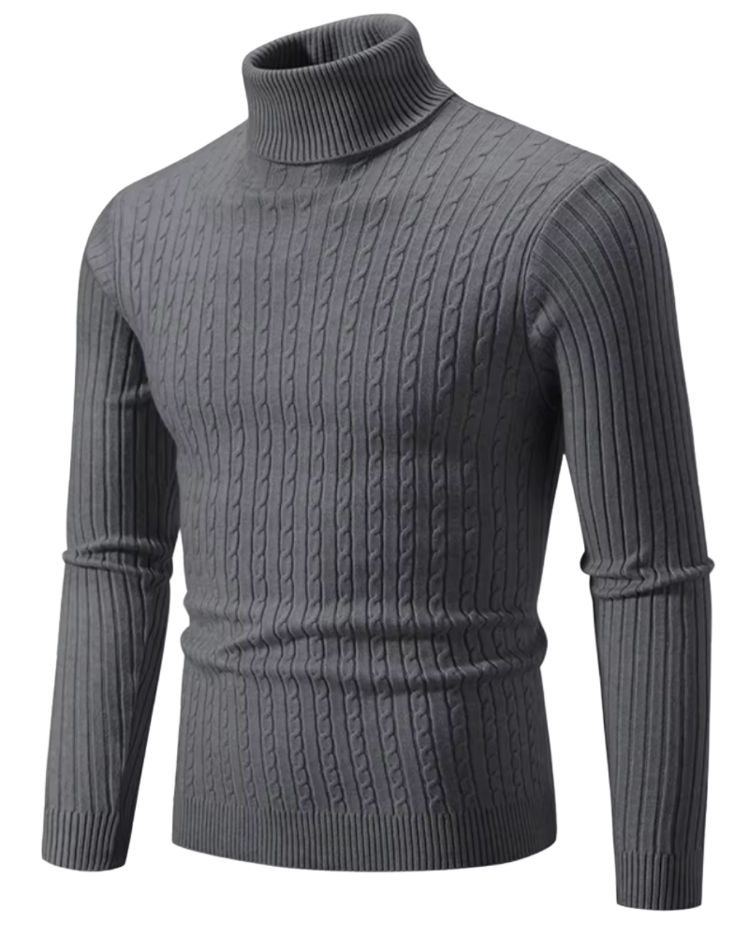 Victor | Pull en maille chaud avec col montant