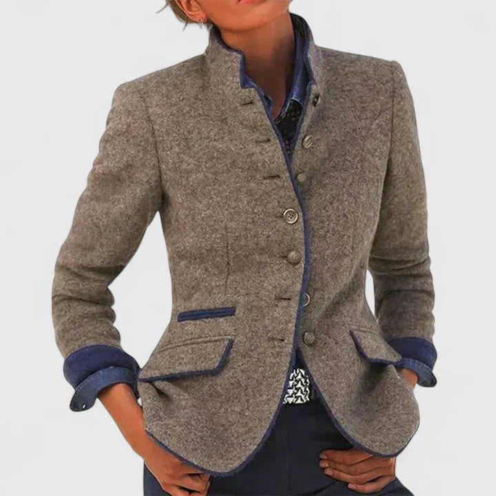 Lucie – Gilet Élégant Structuré