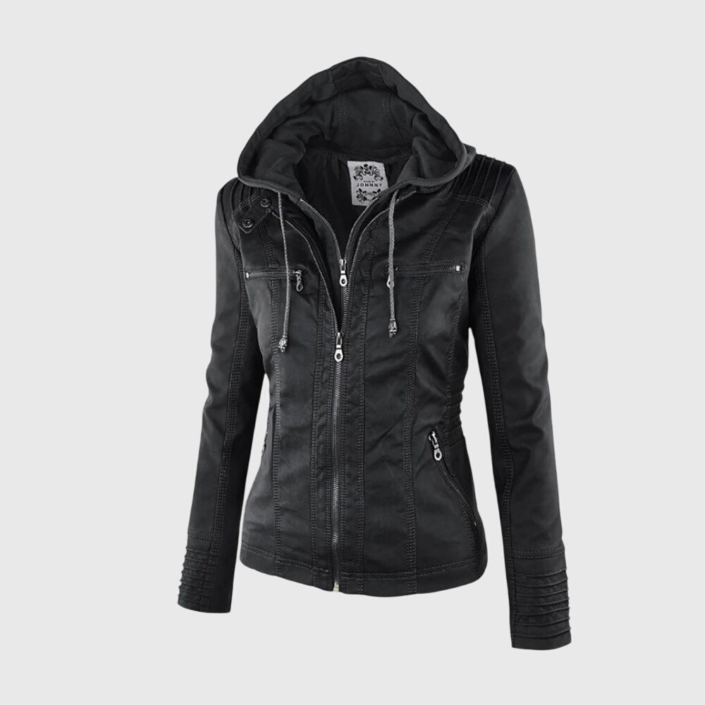Karoline – Veste en Cuir Élégante et Unique