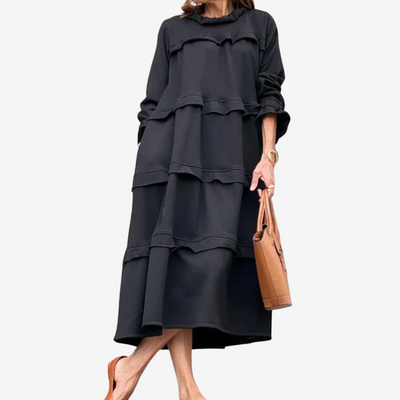 Robe Midi à Volants Lauren™