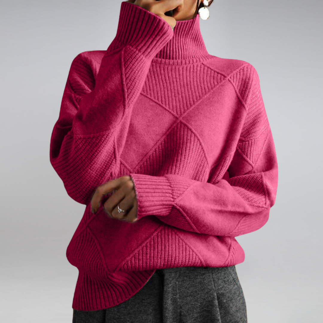 Adèlia™ | Pull Col Roulé