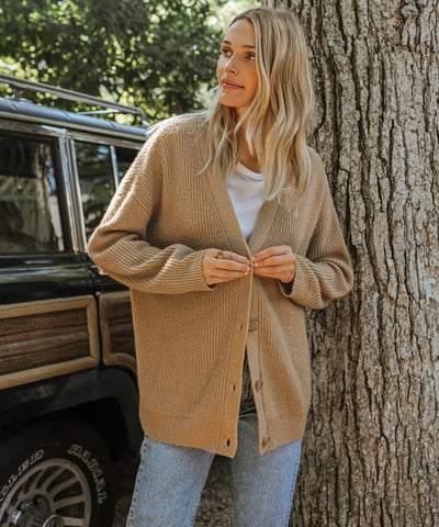 Élise | Cardigan Ultra Confortable en Cachemire