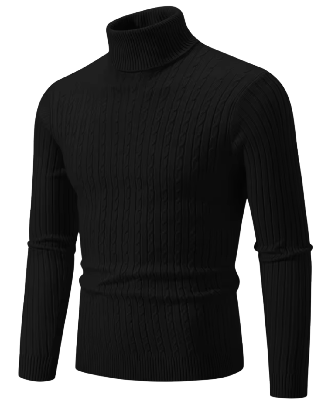 Victor | Pull en maille chaud avec col montant