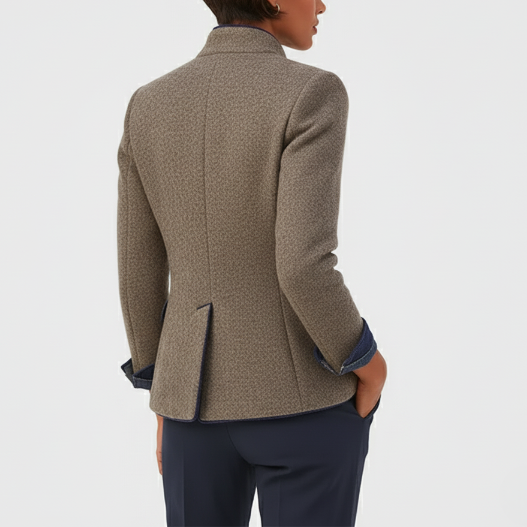 Lucie – Gilet Élégant Structuré