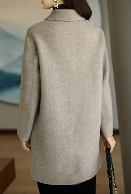 Marjolaine - Manteau d'hiver pour femmes en laine