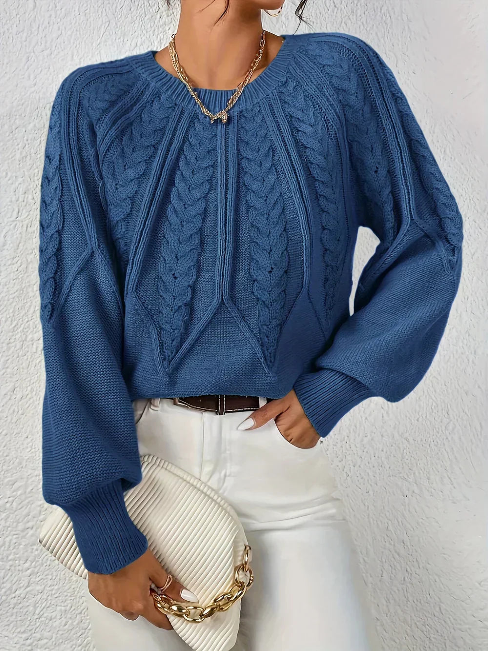 Margot™ | PULL EN TRESSÉ ÉLÉGANT