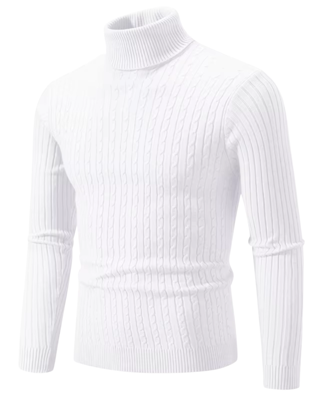 Victor | Pull en maille chaud avec col montant
