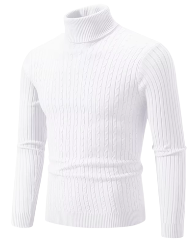 Victor | Pull en maille chaud avec col montant