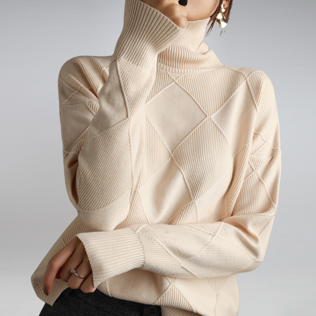 Adèlia™ | Pull Col Roulé