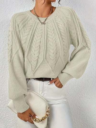 Margot™ | PULL EN TRESSÉ ÉLÉGANT