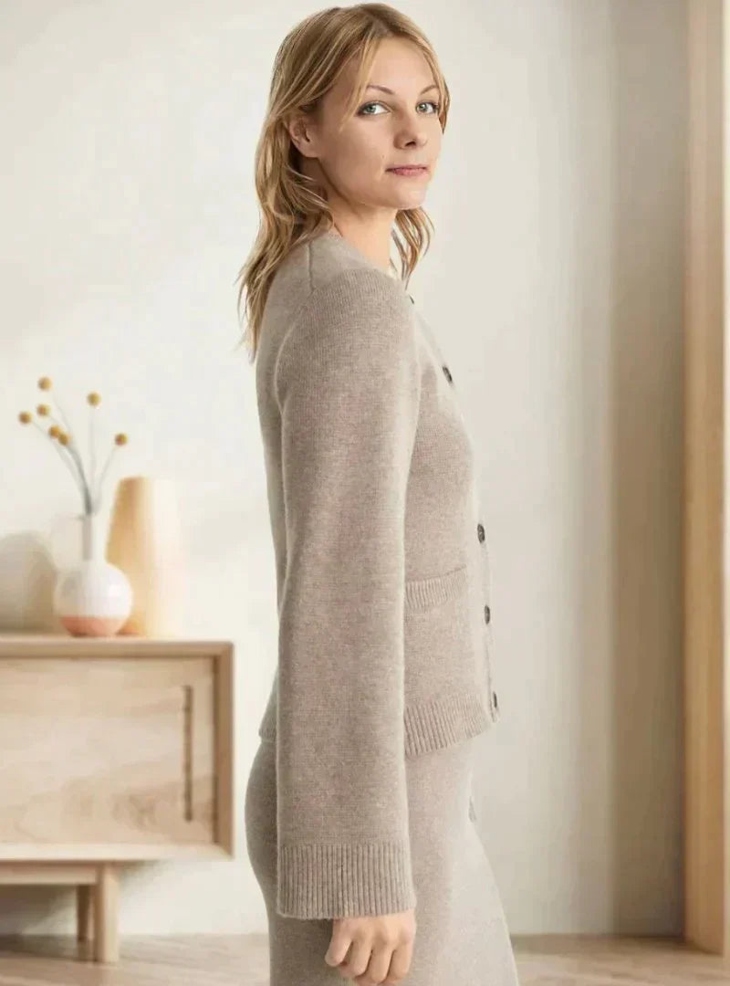 Ysaline | Cardigan à la Mode avec Manches Amples