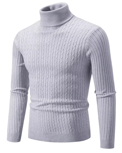 Victor | Pull en maille chaud avec col montant
