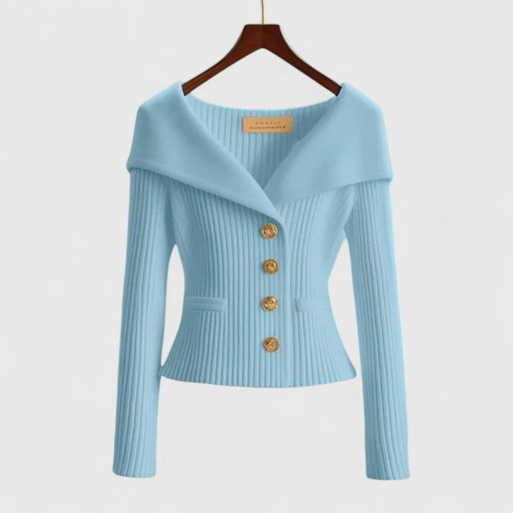 Apolline – Gilet Élégant Doux