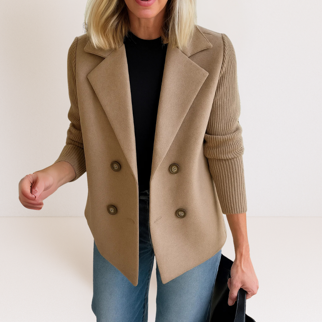 Émilie – Veste Maille Structurée