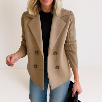 Émilie – Veste Maille Structurée