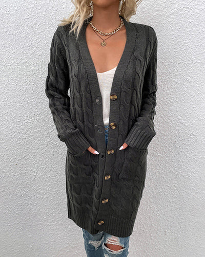 Isabelle™ | Cardigan en tricot à manches longues