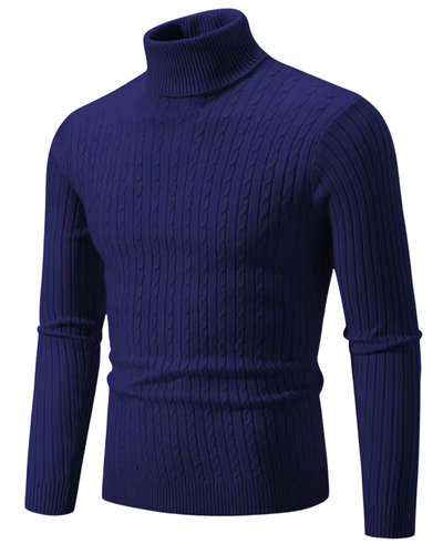 Victor | Pull en maille chaud avec col montant