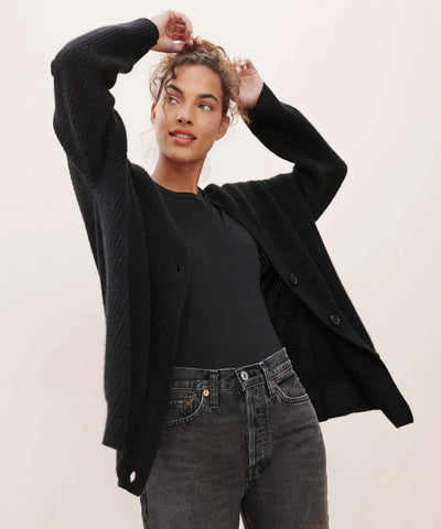 Élise | Cardigan Ultra Confortable en Cachemire