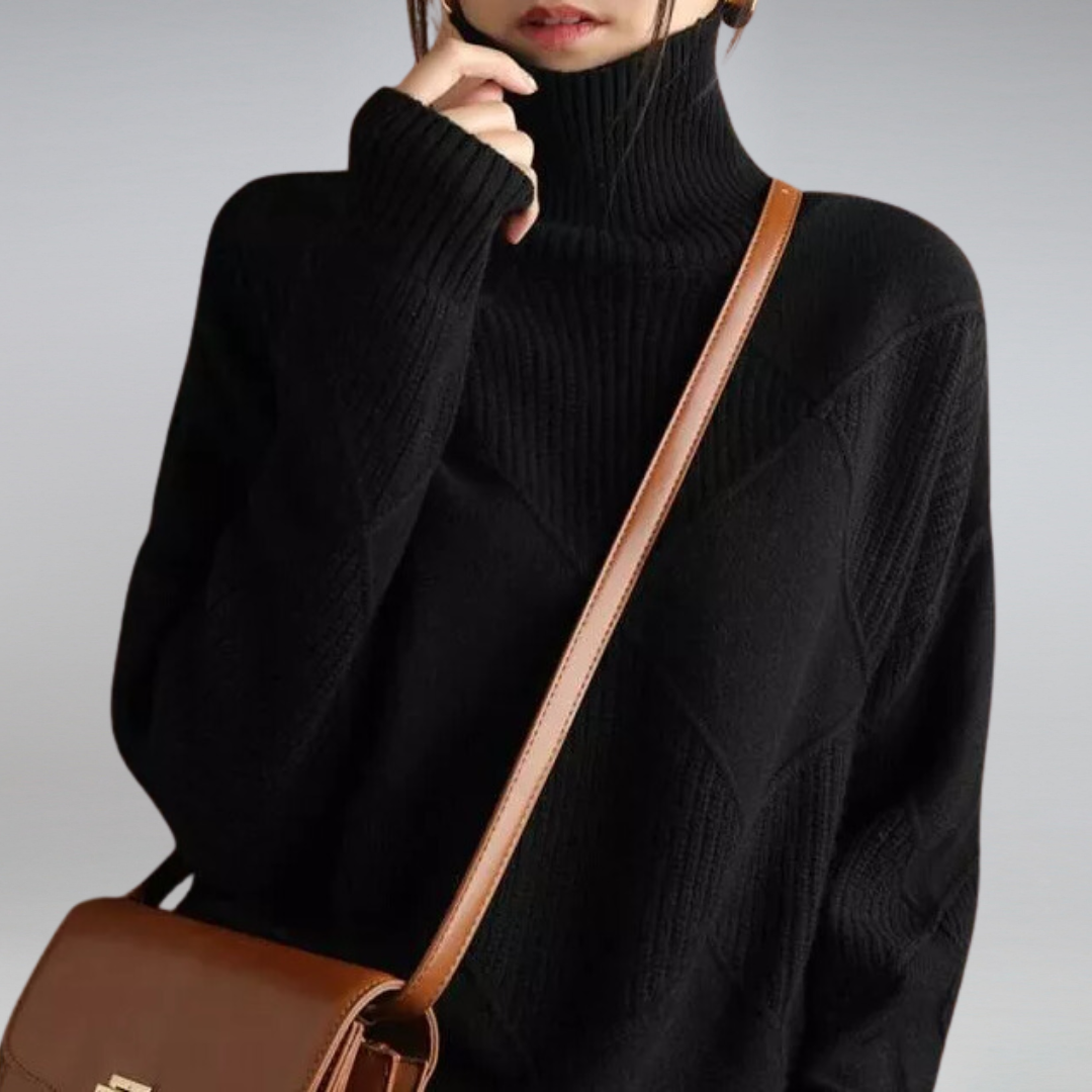 Adèlia™ | Pull Col Roulé