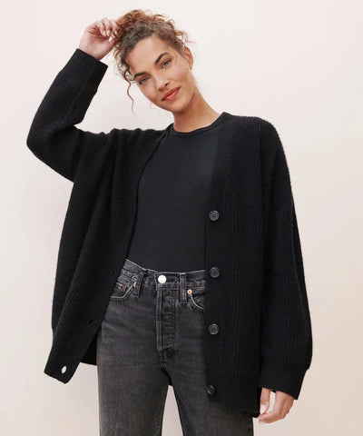 Élise | Cardigan Ultra Confortable en Cachemire