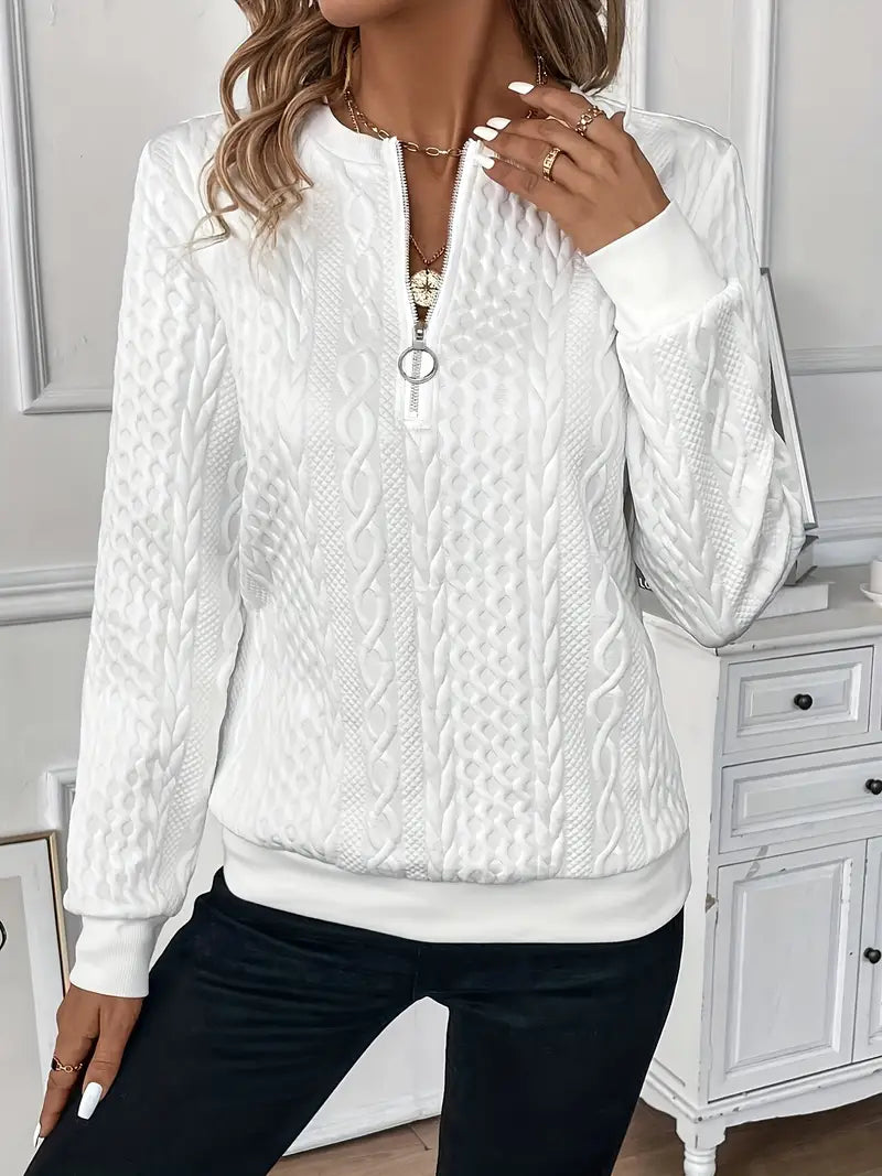 Lucia™ | Zip-Up Sweater