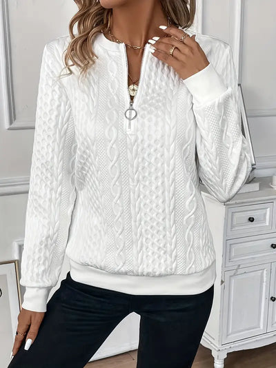 Lucia™ | Zip-Up Sweater