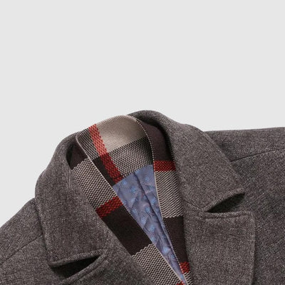 Clovis - Élégant et raffiné manteau en laine