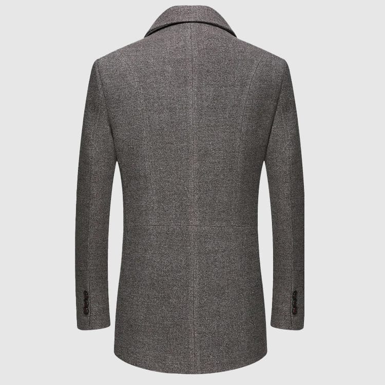 Clovis - Élégant et raffiné manteau en laine