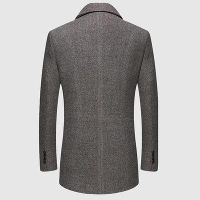 Clovis - Élégant et raffiné manteau en laine