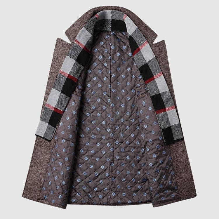 Clovis - Élégant et raffiné manteau en laine