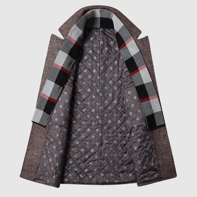 Clovis - Élégant et raffiné manteau en laine