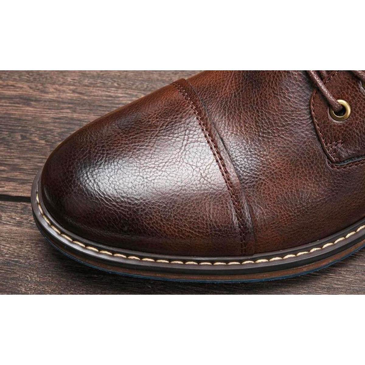 Aaron | Premium Oxford Ankle Boots