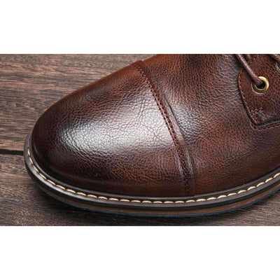 Aaron | Premium Oxford Ankle Boots