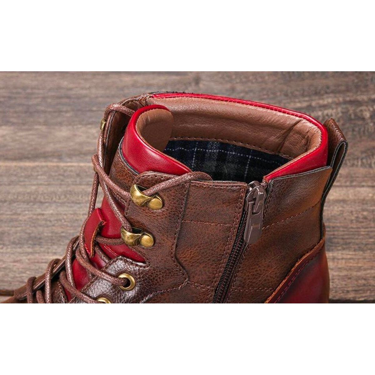 Aaron | Premium Oxford Ankle Boots