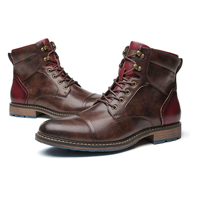 Aaron | Premium Oxford Ankle Boots