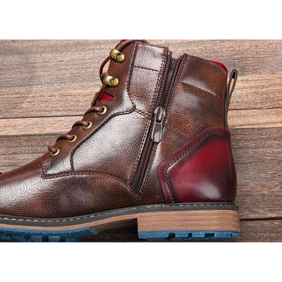 Aaron | Premium Oxford Ankle Boots