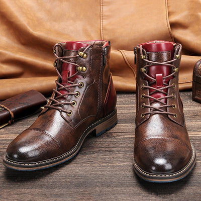 Aaron | Premium Oxford Ankle Boots
