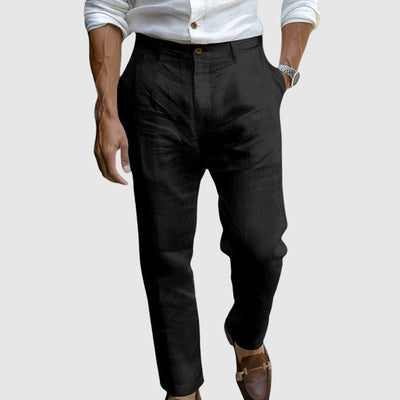 Moretti | Pantalons Légers en Lin